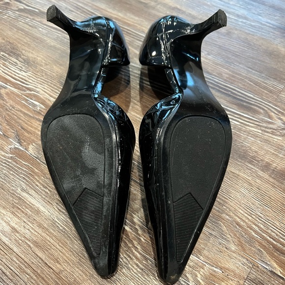 Black patent leather kitten heels - Picture 3 of 4